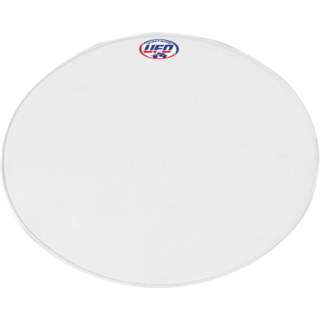 UNI OVAL PLATE 70- WH